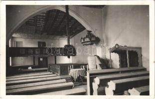 Magyarbikal, Bikal, Bicalatu (Kalotaszeg, Tara Calatei); Református templom, belső / Calvinist church, interior