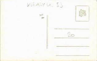 Budapest VII. Klein Antal divatáru kereskedő üzlete este. Király utca 53. photo