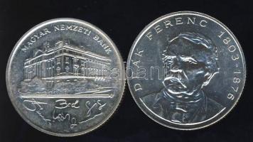 1993-94. 200Ft Ag "MNB" (1x) + "Deák" (1x) T:BU,2