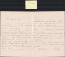 1916 dr. Zsakó István (1882-1966) erdélyi magyar ideggyógyász, később a Bp. Angyalföldi Elme- és Ide...