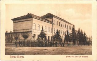 Marosvásárhely, Targu Mures; Scoala de arte si meserii / Iparművészeti iskola / School of arts and c...