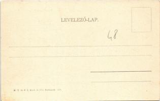 Budapest I. Bomba tér (ma Batthyány tér), Budai vásárcsarnok, Wirth Antal, Schiller György üzlete. M...