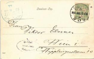 1905 Budapest VIII. Kerepesi út, Népszínház, villamos