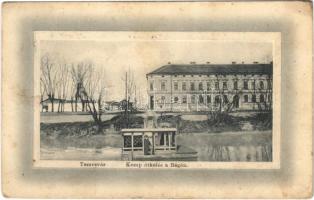 1911 Temesvár, Timisoara; Kompátkelés a Bégán. W.L. Bp. No. 6666. Ideal / ferry crossing on river Béga (EK)