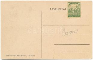 Tiszafüred, Izraelita templom, zsinagóga, belső. Goldstein Adolf kiadása