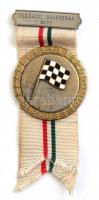 1960 Területi bajnoksági rallyverseny I. helyezett díja, tűzzománc zászlóval, szalaggal, jó állapotban