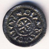 Géza herceg 1064-74. Denár Ag ÉH.12 T:+ patina