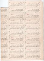 Nagyvárad 1870. "A nagyváradi "László" gőzhengermalom-részvénytársaság" részvény...