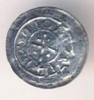 Géza herceg 1064-74. Denár Ag ÉH.12 T:+ patina