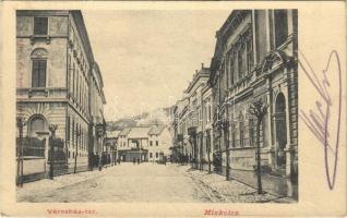 1902 Miskolc, Városház tér, Dunky Fivérek üzlete. Lövy I. fia kiadása (r)