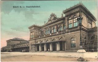 Wien, Vienna, Bécs; Staatsbahnhof / railway station