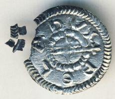 Béla herceg 1064-74. Denár Ag ÉH.6 T:1/2+ kis darab letörve, de együtt van!