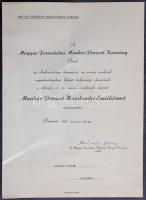 1957. "Munkás-Paraszt Hatalomért Emlékérem" aranyozott, zománcozott Br kitüntetés mellszal...