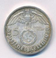 Német Harmadik Birodalom 1939B 5M Ag T:2,2-
German Third Reich 1939B 5 Mark Ag C:XF,VF
Krause KM#9...
