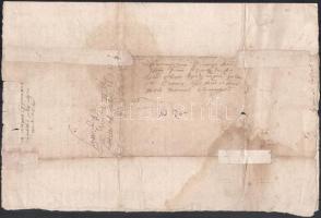 Védési eljárás alatt! 1571 Andrásfalvi Balassi Ferenc és társai, latin nyelvű jelentése János Zsigmo...