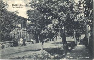 1935 Budakeszi, Park kávéház. Nattó Mátyás kiadása (fa)