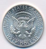 Amerikai Egyesült Államok 1964. 1/2$ Ag "Kennedy" T:1-,2 USA 1964. 1/2 Dollar Ag "Ken...