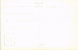 Budapest IV. Újpest, összekötő vasúti híd, "Mobiloil Sphinx Benzin" Árpád út 35. reklámtáb...