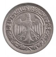 Németország / Weimari Köztársaság 1928E 50pf Ni T:1-,2 Germany / Weimar Republic 1928E 50 Pfennig Ni...