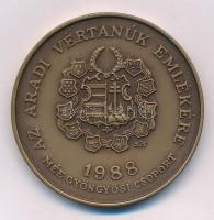 Bognár György (1944-) 1988. "MÉE Gyöngyösi Csoport - Aradi Vértanúk / Knézich Károly" Br e...