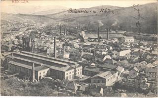 1908 Resica, Resita; vasgyár / iron works, factory