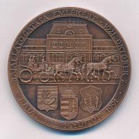 Fűz Veronika (1951-) 1991. "Horthy Miklós Magyarország Kormányzója / Bajai látogatása emlékére ...