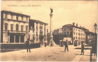 Vicenza, Piazza XX Settembre / square, street view