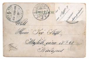 1906 Pola, K.u.K. Kriegsmarine Panorama des Kriegshafens / Osztrák-magyar monarchia haditengerészeti...