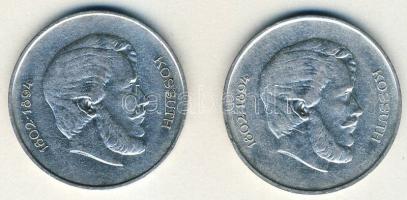 1947. 5Ft Ag "Kossuth" (2x) T:2-,2/3