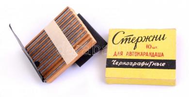 Orosz ceruzahegy, 10 db-os, eredeti csomagolásban