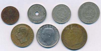 Románia 1906-1955. 7db klf fémpénz T:1--2-
Romania 1906-1955. 7pcs of mixed coins C:AU-VF