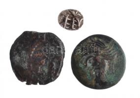 Vegyes: Római Birodalom / Júdea / Marcus Ambibulus helytartósága 9-12. AE Prutah (2,21g) + Kelta (?)...