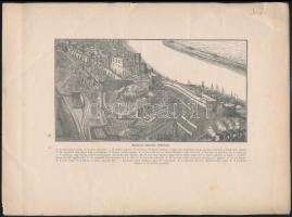 Morelli Gusztáv: Buda ostroma 1868-ban. Ofszet. 18x12 cm