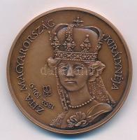 Fritz Mihály (1947-) 1992. "IV. Károly király halálának 70. évfordulójára 1992 / MÉE 1892-1989 ...