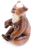 Royal dux medve. Kézzel festett, jelzett, hibátlan. m: 13 cm