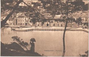 Veli Losinj, Lussingrande; Rovensca / beach (képeslapfüzetből / from postcard booklet)
