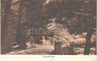 Veli Losinj, Lussingrande; promenade (képeslapfüzetből / from postcard booklet)