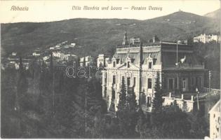 Abbazia, Opatija; Villa Mandria und Laura, Pension Vecsey