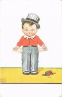 1936 Children art postcard. W.S.S.B. 4770. s: John Wills (fa)