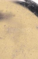 Remontoire 6 köves svájci zsebóra. Sérült számlappal, fém tokkal, működő szerkezettel. d: 50 mm