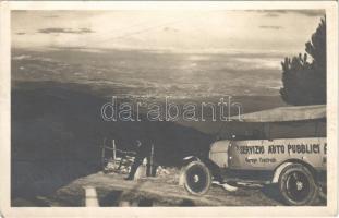 1926 Abbazia, Opatija; Monte Maggiore, Servizio Auto Pubblici Garage Centrale / mountain, autobus