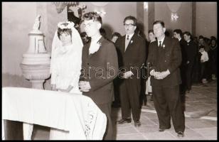 Különböző negatívok (Sárkeresztúr, ipar és gépek témában) + 12 db budapesti színes negatív