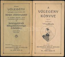 A vőlegény könyve. Szerk.: Mangold Béla Kolos. Bp., én., Várady Béla veje, Mangold Béla Kolos. Kiadó...