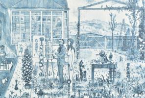 Körner Éva: Gross Arnold. Bp., 1973., Corvina,(Offset-ny.), 4+4 p.+12 (reprodukciók) t. Magyar, ango...