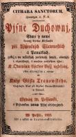 [Třanovský, Jiří (1597-1637):] Cithara sanctorum: Pjsně Duchownj, staré y nowé, kterychz cyrkew krestanská pri wyrocnjch slawnostech a památkách ... Hozzákötve: 2 további imakönyv Pest, 1858, Trattner-Károlyi, Rézveretes egészbőr-kötésben, kopott, sérült borítóval, egy hiányzó rézkapoccsal, laza kötéssel, hiányos, megviselt