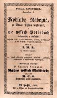 [Třanovský, Jiří (1597-1637):] Cithara sanctorum: Pjsně Duchownj, staré y nowé, kterychz cyrkew kres...