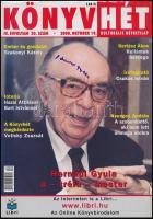 Mészöly Dezső (1918-2011) Kossuth-díjas magyar író, költő, műfordító és Hernádi Gyula (1926-2005) Jó...