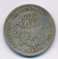 Brazília 1901. 400R Cu-Ni "Liberty" T:3 
Brazil 1901. 400 Reis Cu-Ni "Liberty" ...