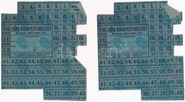 1944-1945. 7db-os  hús-, kenyér-, tej-, zsír- és tojásjegy tétel T:III,III-