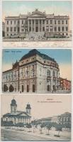 5 db RÉGI magyar város képeslap: Máriaradna,Szeged, Debrecen / 5 pre-1945 Hungarian town-view postcards